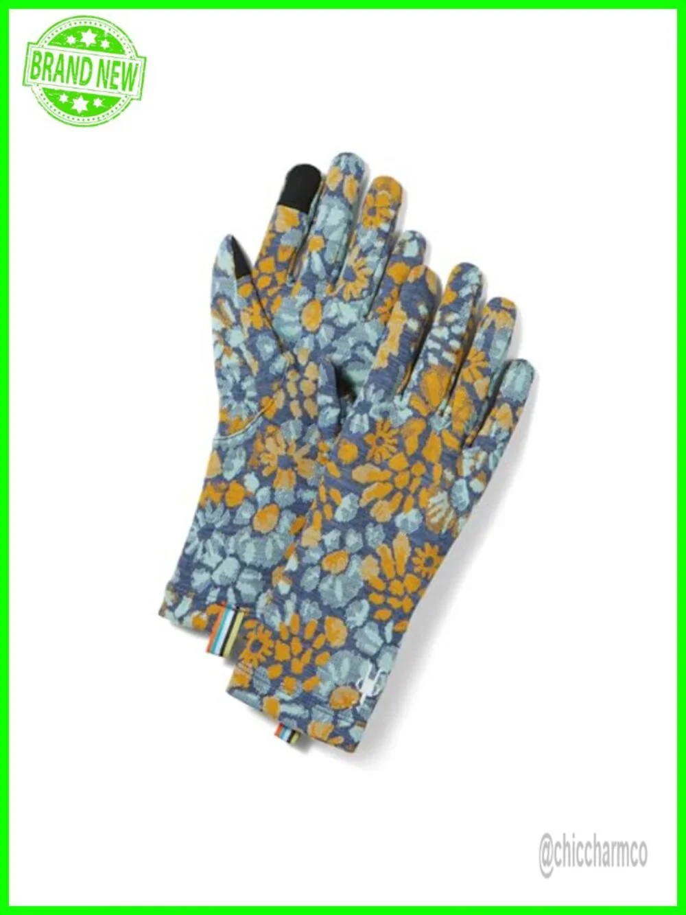 100% Merino Wool Touchscreen Compatible Cold Weather Gloves